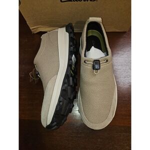 Clarks ATL Trek Vibe Sand Brown Synthetic Men's Slip On Shoe Size 7.5